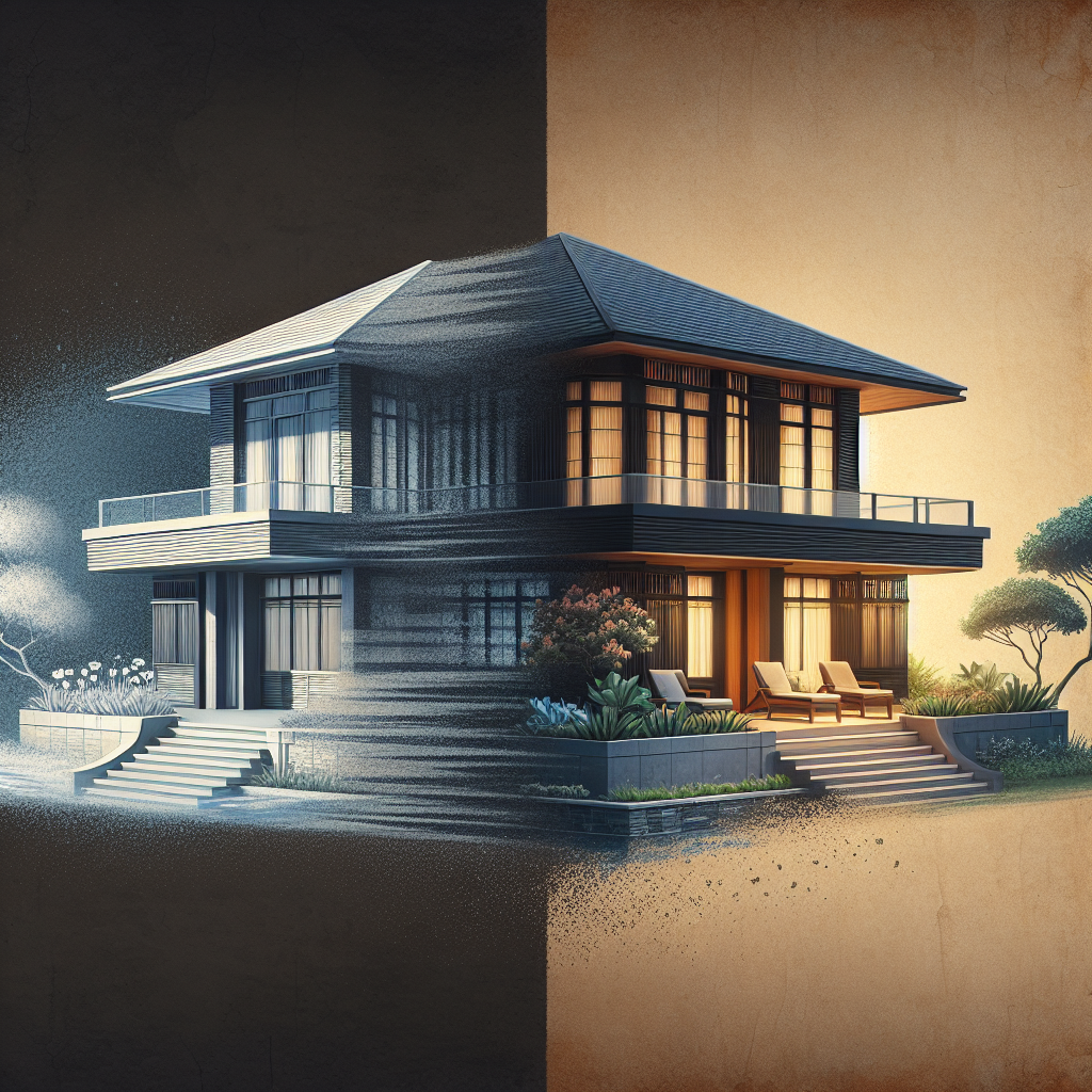 Fra mørk til lys: Forvandl din 60’er villa med vandskuret tilbygning